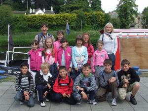 Children from Chernobyl Seagull Trust Trip