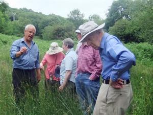 Visit to MRC's Conservation Project at Dale House Bog