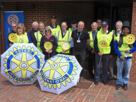 Six Rotary Clubs join forces to fight Covid 19.