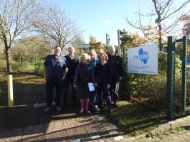 Crocus planting at MK Snap