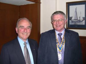 Ken Thomson & President Norman Pettigrew