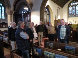 Visit to St Andrews Church Cheddar