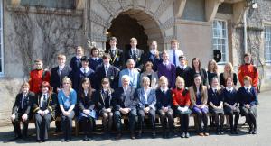 7 May 2013 Visit by RIBI President John Minhinick to Queen Victoria School