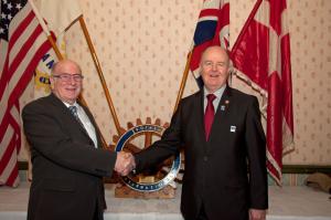 Rotarian David Ellis -RC of Salford & Swinton