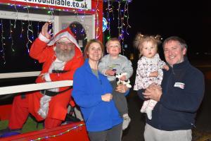 Santa visits Clitheroe and Ribble Valley Villages.....