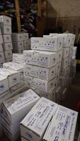 Shoeboxes ready to go in November 2021.