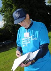 4 August 2013 Pedal for Parkinson's at Stirling.