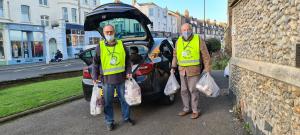 Rotary Support the Foodbank and HUG.