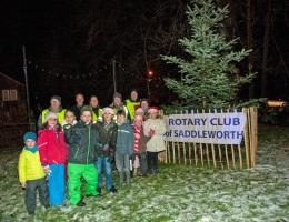 Christmas Lights 'switch-on' at Denshaw