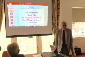 Lunchtime Meeting - 12.45pm - Speaker D Ellis