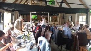 Derby Day at the George at Spaldwick