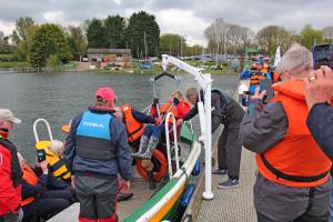 A new personnel hoist for Sailability Rutland