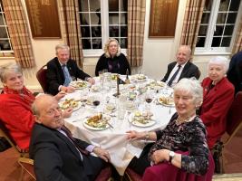 Evening Meeting with guests at Farnham Golf Club