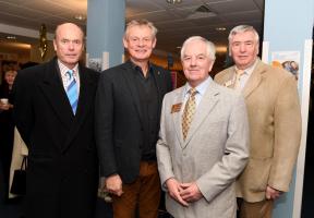 Martin Clunes opening the Dorchester Hospital Radiology Dept which District 1200 helped fund