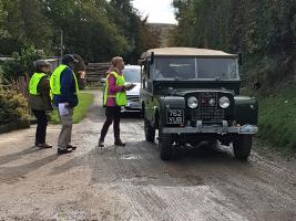 Car rally parking stewarding VSCC hill climb