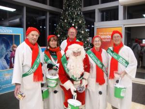 One of the five shifts of collectors at Sainsbury's