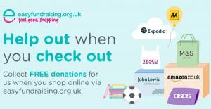 Raise funds for us through Easyfundraising at no extra cost to you!