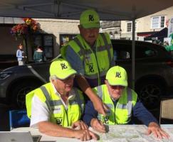 Members attend the Emergency Responders show in Wells.