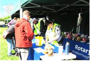 All action on the tombola