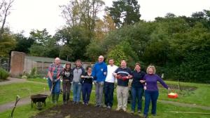 The work team at The Old Moat Garden Centre