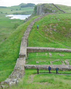 Hadrians Walk ~ in the rain!!!!!