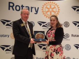 Vocalist Eve Pearson - National Runner-up
At regional Final with DG Gary