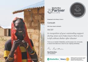 ShelterBox Silver Partner Award