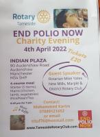 Curry Evening in aid of End Polio
