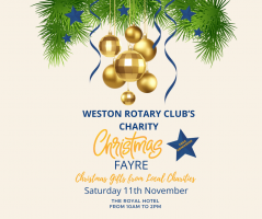 Weston Rotary Charities Christmas Fayre 