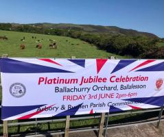 Arbory & Rushen Platinum Jubilee Celebration at Ballachurry Orchard 