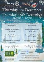 Rotary in Canterbury - Santa Sleigh Tour