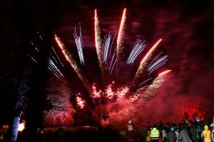 Oswestry Fireworks display