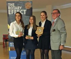 On 18 March our sponsored team Farnborough Hill won the District Final of Youth Speaks, then won the Regional Final and now go to the National Final in Telford on 6th May.