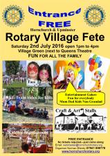 Rotary Garden Village Fete - green - Queen's Theatre Hornchurch