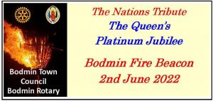 THE QUEENS JUBILEE Tribute Fire Beacon