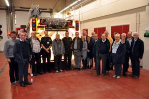 Luddite Team photo at Dewsbury Fire Station