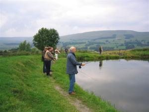 Fishing at Hawes Aug 2006