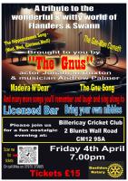 Flanders & Swann Tribute Evening