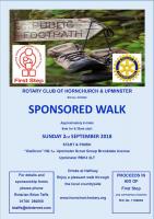 Sponsored Walk 9am for 9:30 start