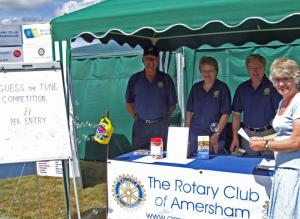 11 July 2010 - Rotary on show at Amersham Carnival.