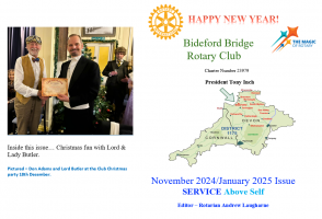 Club bulletin January 2025
