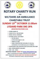 Charity Fun Run in Lydiard Park