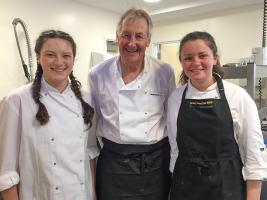 The chefs Emma Preisig, Bob Marshall and Megan McDonagh