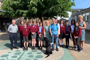 Guide dogs at Whitchurch Primary School