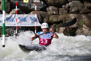 UNDER 23 GB KAYAK ATHLETE IN NARBERTH