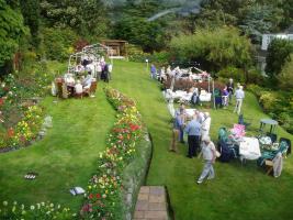 GARDEN PARTY AT 11 LABURNUM GROVE