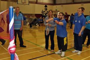 ANNUAL GATEWAY GAMES AT BROCKENHURST COLLEGE.