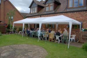 Frugal lunch meeting at the Jones's in Wigmore