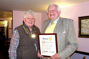 - Mon 19th November 2018 - Rotarian Geoff Adams