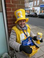 Rotary members collected for Marie Curie on Saturday the 21st March